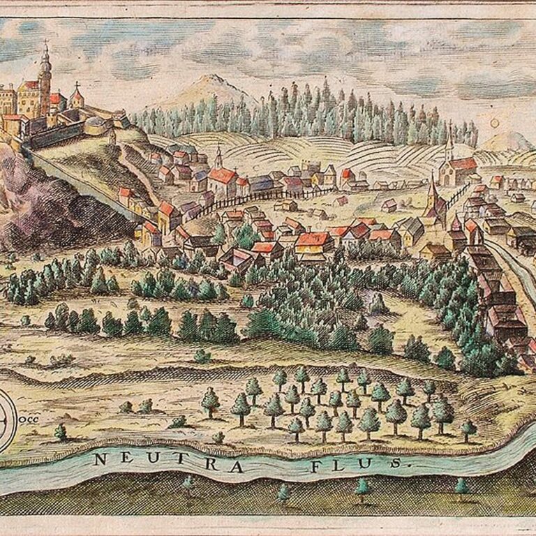 Hrad nitra s trojvrším v pozadí-toto